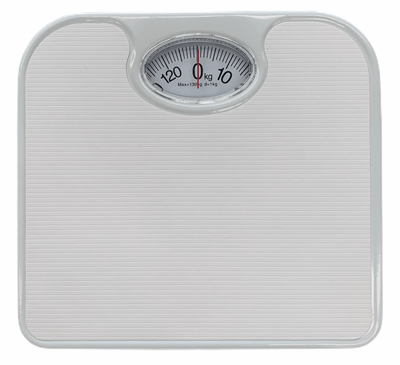 130kg Mechanical Bathroom Scales Weight Checker Kilo Kg Kilograms - White Payday Deals