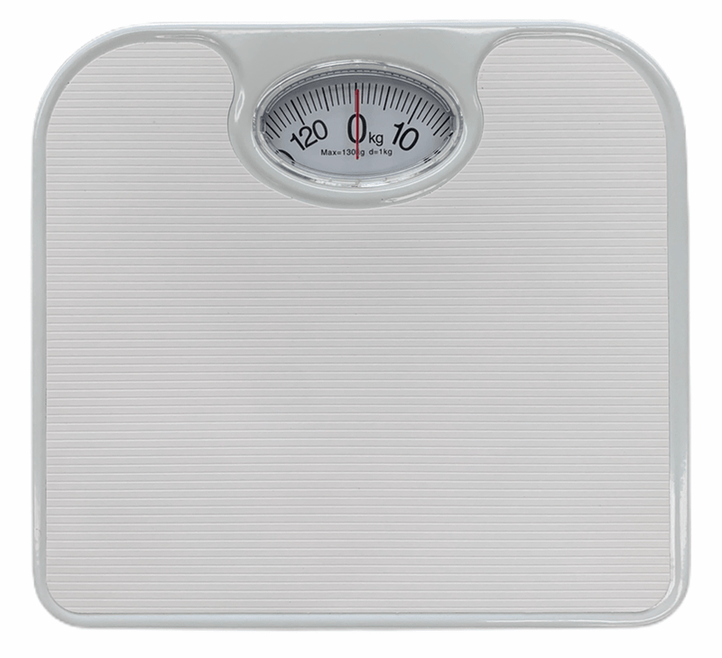 130kg Mechanical Bathroom Scales Weight Checker Kilo Kg Kilograms - White Payday Deals