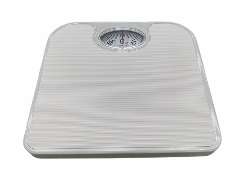 130kg Mechanical Bathroom Scales Weight Checker Kilo Kg Kilograms - White Payday Deals