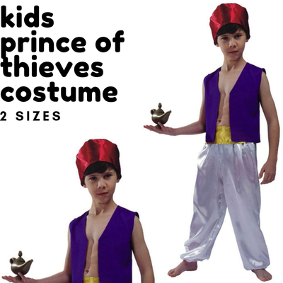 Childrens Prince of Thieves Costume Aladdin Prince of Persia Party