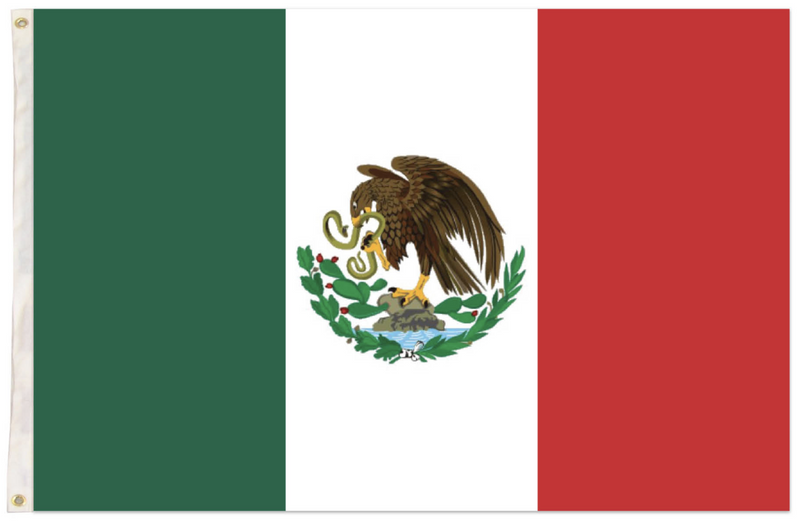 Mexico Mexican Country Flag Heavy Duty Outdoor - 150cm x 90cm