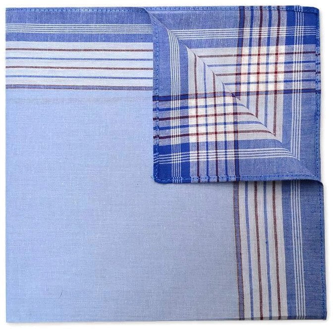 13x Mens Handkerchiefs SEWARD 100% Cotton Pocket Square Hankies Hanky Quality Payday Deals