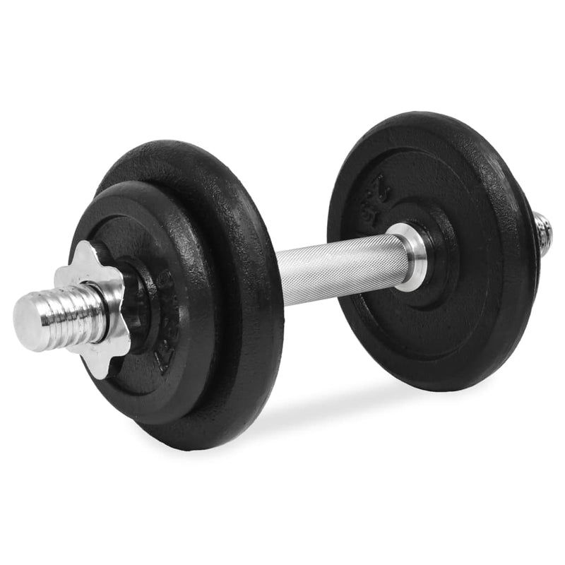 14 Piece Dumbbell Set 20 kg Cast Iron Payday Deals