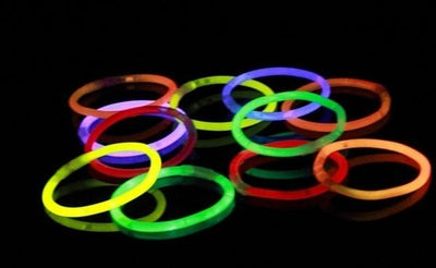 15 GLOW STICKS Party Light Glow In The Dark Rave BRACELETS Disco Bulk 20cm
