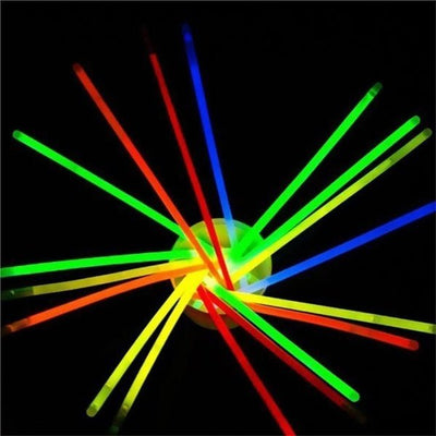 15 GLOW STICKS Party Light Glow In The Dark Rave BRACELETS Disco Bulk 20cm Payday Deals