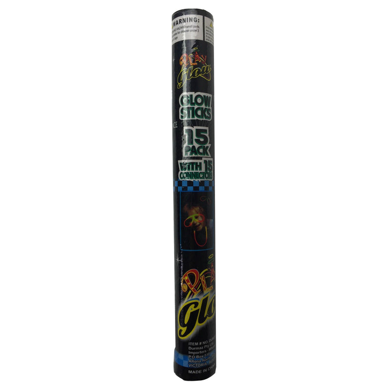 15 GLOW STICKS Party Light Glow In The Dark Rave NECKLACE Disco Bulk Payday Deals