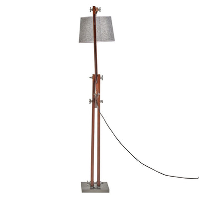 156cm Large Bamboo Floor Lamp Modern Vintage Wooden Light Antique Shade - Cherry Payday Deals