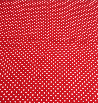 Red (White Polka Dots)