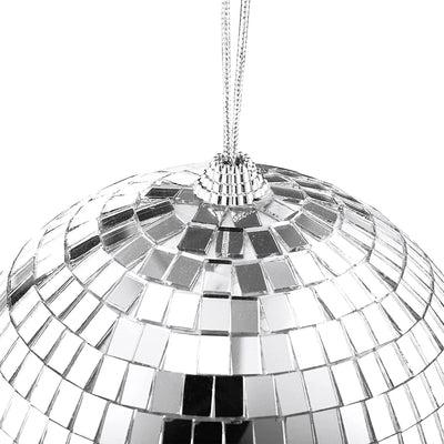15cm Disco Mirror Ball DJ Light Shiny Silver Dance Party Stage Lighting Eve Payday Deals