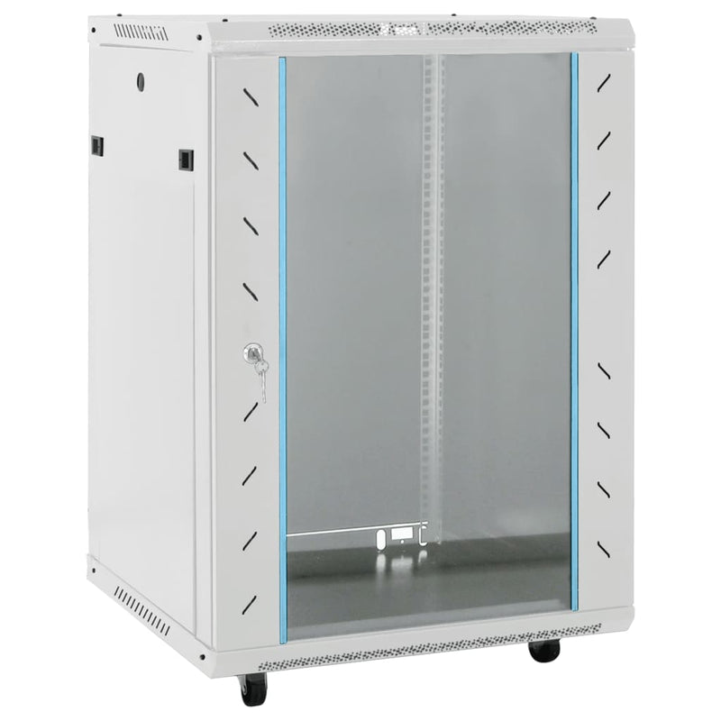 15U Network Cabinet 19" IP20 Grey 53x40x80 cm Payday Deals