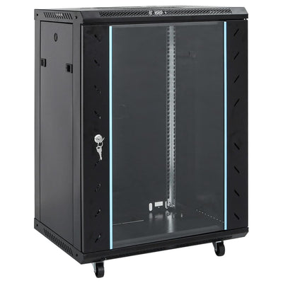 15U Network Cabinet with Swivel Feet 19" IP20 53x40x80 cm Payday Deals