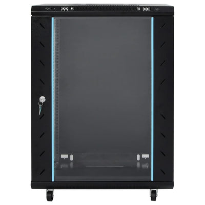 15U Network Cabinet with Swivel Feet 19" IP20 53x40x80 cm Payday Deals