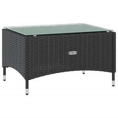 16 Piece Garden Lounge Set with Cushions Poly Rattan Black Payday Deals
