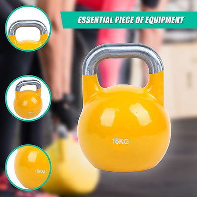 16KG Pro-Grade Steel KettleBell Payday Deals