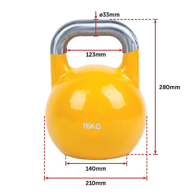 16KG Pro-Grade Steel KettleBell Payday Deals