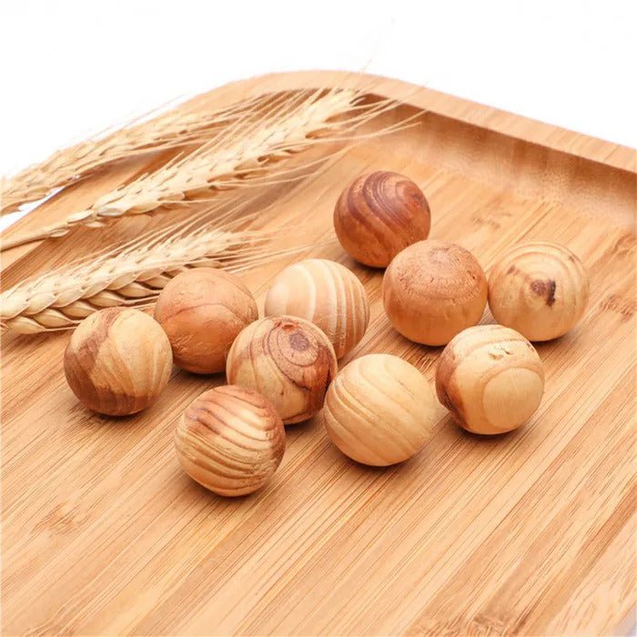 16pcs Cedar Mothballs Natural Insect Repellent Safe Effective Clothes Payday Deals