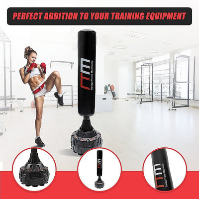 170cm Free Standing Boxing Punching Bag Stand MMA UFC Kick Fitness Payday Deals