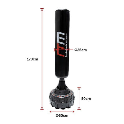 170cm Free Standing Boxing Punching Bag Stand MMA UFC Kick Fitness Payday Deals