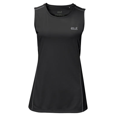 Jack Wolfskin Womens Singlet Top Sleeveless Active Sports Gym Running