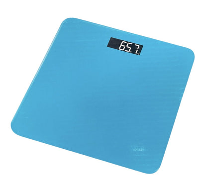 180kg Electronic Digital Tempered Glass Body Bathroom Scales Scale - Teal Payday Deals