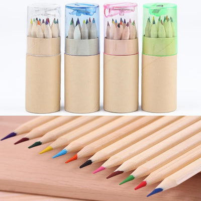 18pcs Mini Colour Pencils Junior Artist Coloured Pencils Kids Drawing Pencil Payday Deals