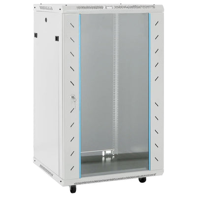 18U Network Cabinet 19" IP20 Grey 60x60x100 cm Payday Deals