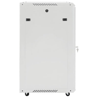 18U Network Cabinet 19" IP20 Grey 60x60x100 cm Payday Deals