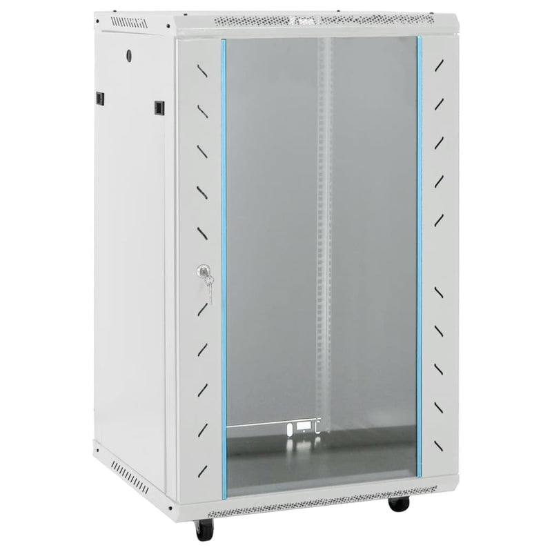 18U Network Cabinet with Swivel Feet 19" IP20 60x60x100 cm Payday Deals