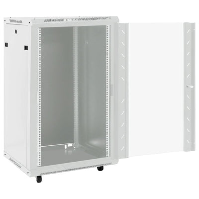 18U Network Cabinet with Swivel Feet 19" IP20 60x60x100 cm Payday Deals