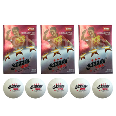 18x DHS 3 Star 40mm Table Tennis Ping Pong Competition Balls White Payday Deals