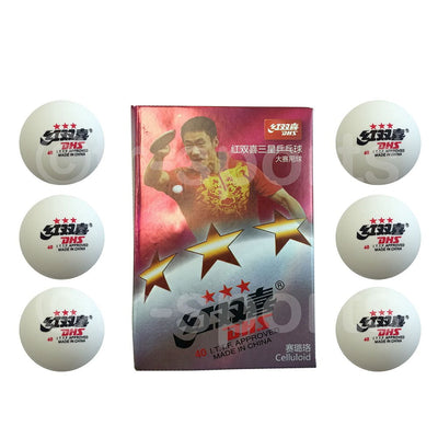 18x DHS 3 Star 40mm Table Tennis Ping Pong Competition Balls White Payday Deals