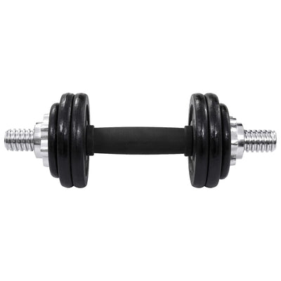 19 Piece Dumbbell Set 15 kg Cast Iron Payday Deals