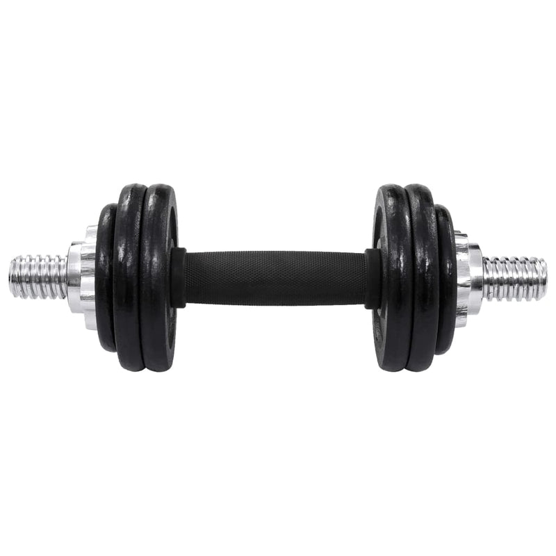 19 Piece Dumbbell Set 15 kg Cast Iron Payday Deals