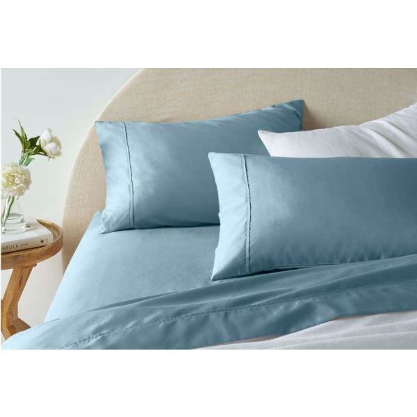 1900Tc Cotton Rich Blue Sheet Set by Accessorize King Payday Deals