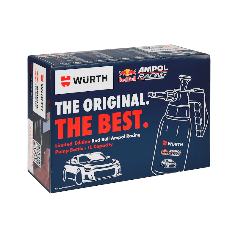 1L Wurth RedBull Ampol F1 Racing Brake Cleaner Specific Pump Spray Bottle Unfilled Payday Deals