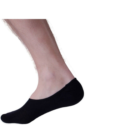 1x NO SHOW COTTON SOCKS Non Slip Heel Grip Low Cut Invisible Footlet Seamless Payday Deals