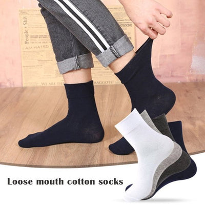 1x Pair COTTON Rich LOOSE TOP SOCKS Dress Medical Circulation Diabetic Comfort Payday Deals