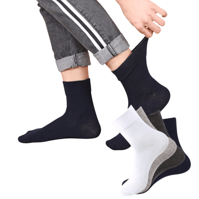 1x Pair COTTON Rich LOOSE TOP SOCKS Dress Medical Circulation Diabetic Comfort Payday Deals