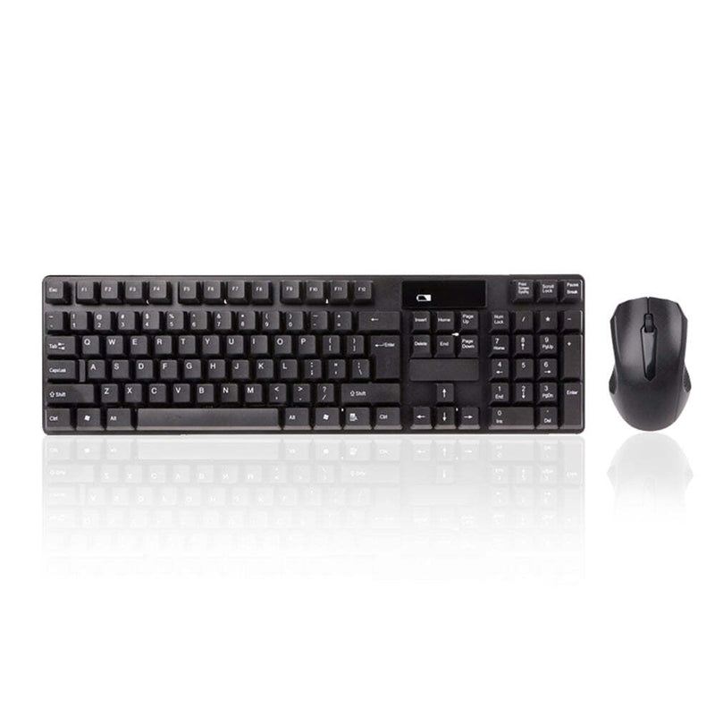 2.4 Ghz Wireless Water Resistant Keyboard & Mouse Set Key Board PC Mac Computer Payday Deals