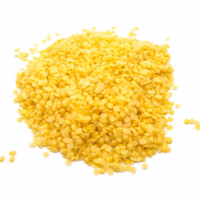 2.5Kg Tub Organic Beeswax Pellets Pharmaceutical Cosmetic Candle Yellow Bees Wax Payday Deals