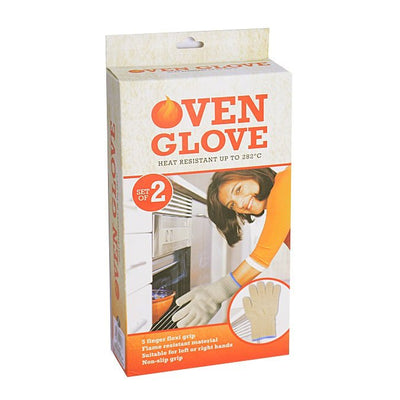 2 Pairs OVEN GLOVE Kitchen Mitt Heat Gloves Heat Insulated Hot Oven Surface Handler Payday Deals