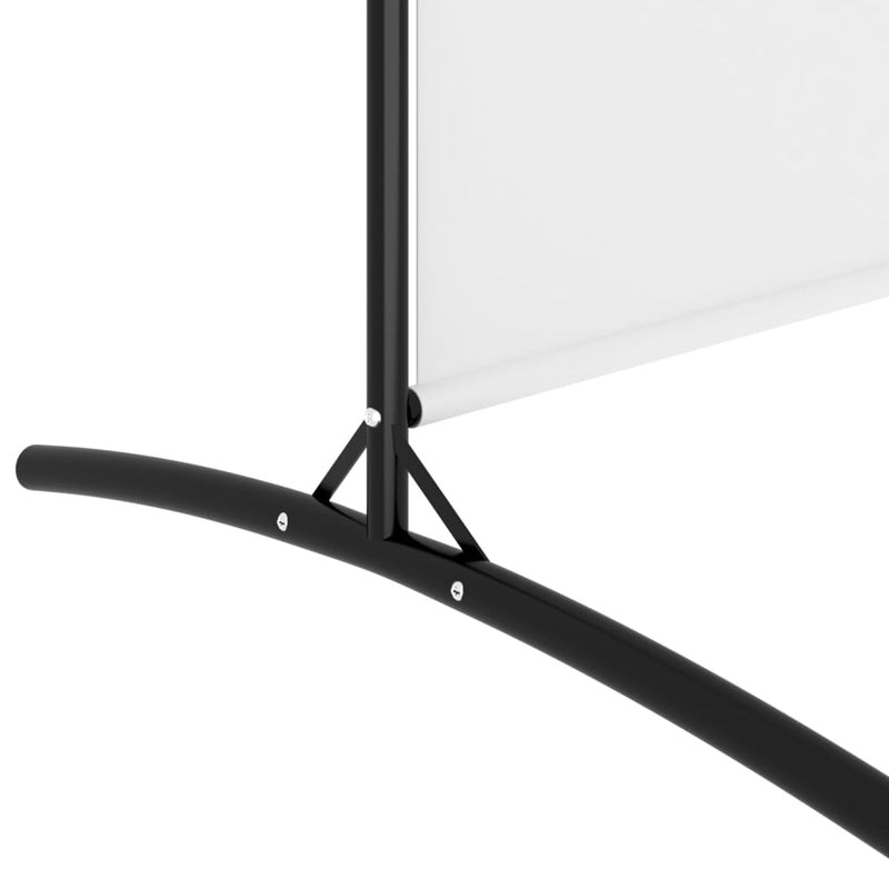 2-Panel Room Divider White 348x180 cm Fabric Payday Deals