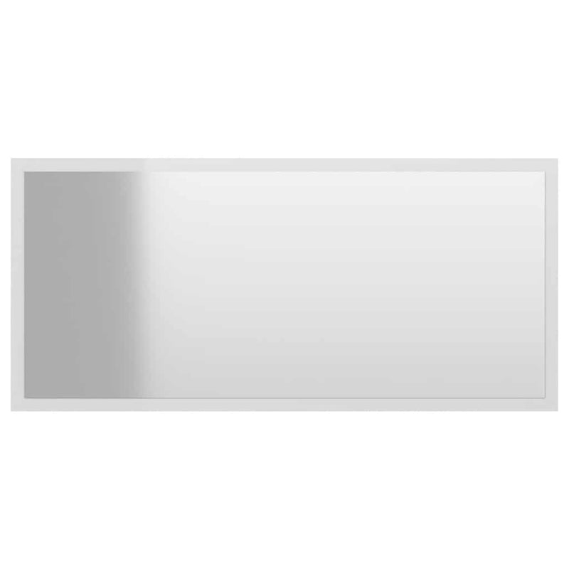 2 Piece Bathroom Furniture Set High Gloss White Engineered Wood Payday Deals