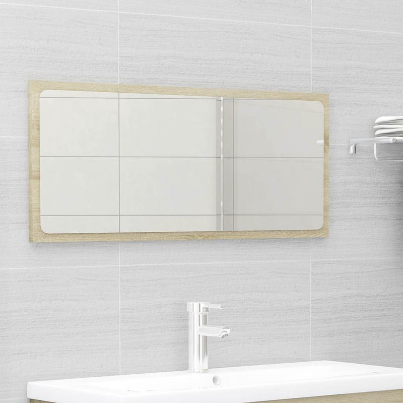 2 Piece Bathroom Furniture Set Sonoma Oak Engineered Wood Payday Deals