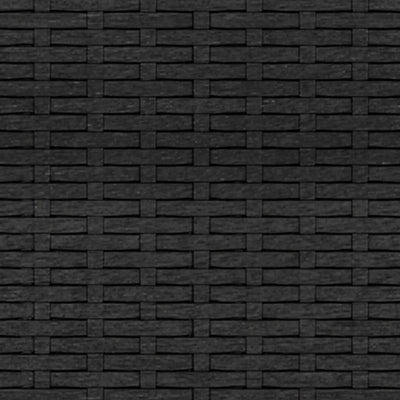 2 Piece Garden Lounge Set with Cushions Black Poly Rattan Payday Deals