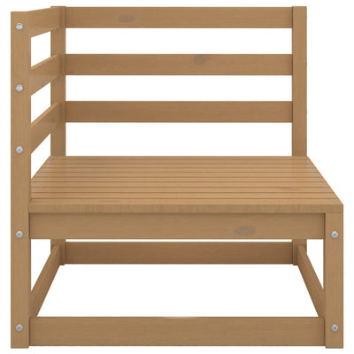 2 Piece Garden Lounge Set with Cushions Honey Brown Pinewood Payday Deals