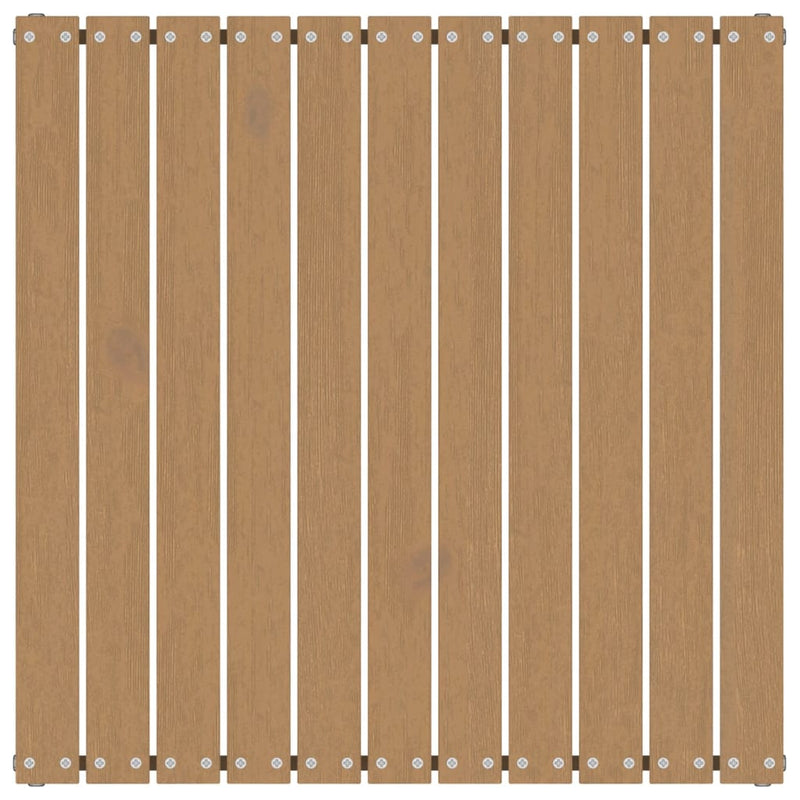 2 Piece Garden Lounge Set with Cushions Honey Brown Pinewood Payday Deals