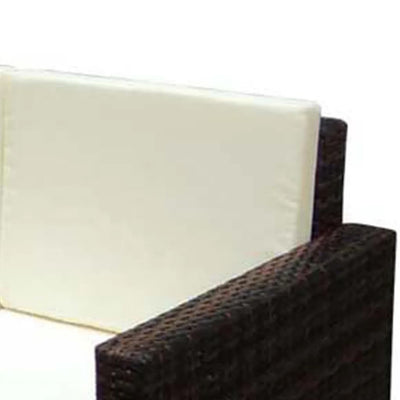 2 Piece Garden Lounge Set with Cushions Poly Rattan Brown Payday Deals