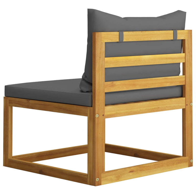 2 Piece Garden Sofa Set with Cushion Solid Acacia Wood Payday Deals