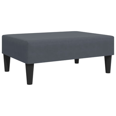 2 Piece Sofa Set Dark Grey Velvet Payday Deals
